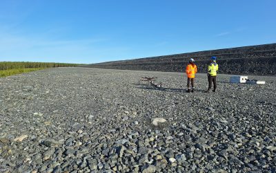 Drone Imaging and Field Data Collection at Kevitsa Mine